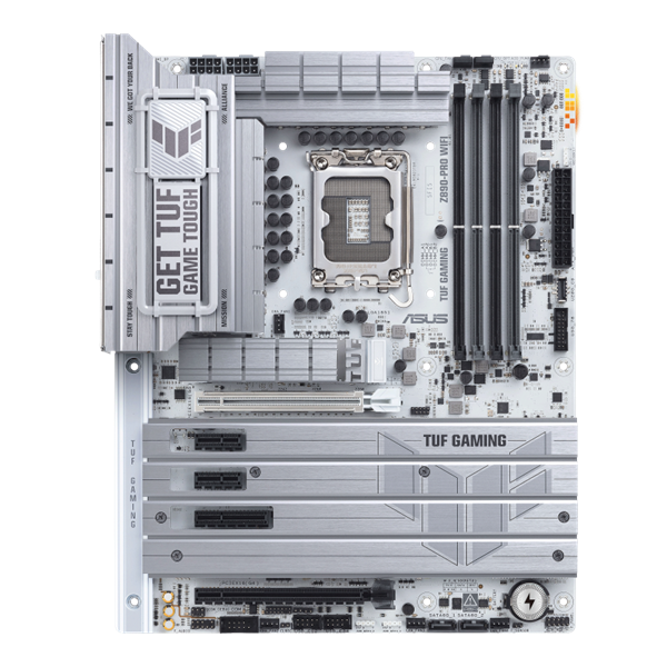 Asus Intel TUF GAMING Z890-PRO WIFI LGA1851  Z890  ATX  4xDDR5 9066+MHz  4xSATA3  4xM.2  HDMI+DP+2xTB Alaplap 