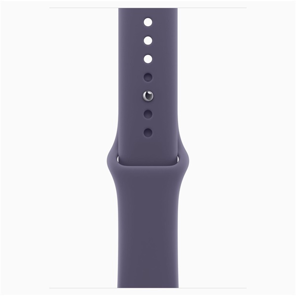 Apple Watch S11 GPS 46mm ezüst alutok, lila sport M/L