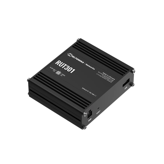 Teltonika 5xRJ45 port  USB  digitális I/O RutOS RMS router