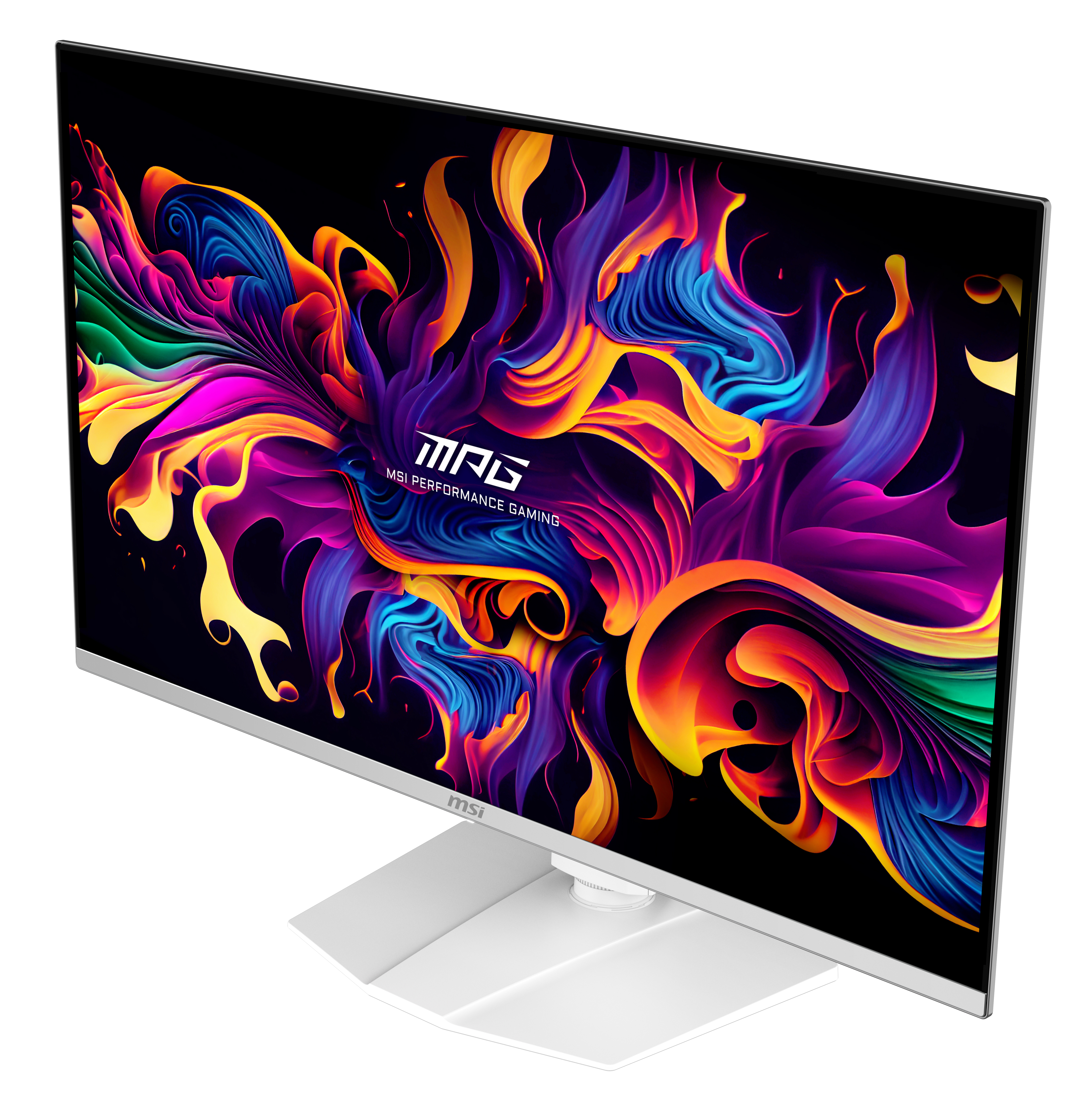 MSI  31,5" MPG 321URXW QD-OLED  Monitor - 3840x2160, UHD, 240Hz, Gamer, Ezüst