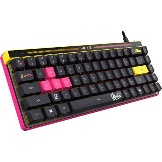 ASUS ROG Falchion Ace HFX ZywOo Edition billentyűzet  Fekete US