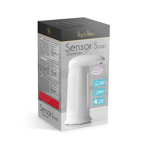 Vog und Arths 51121A SZAPPANADAGOLÓ SZENZOROS 360 ML ÁLLÓ