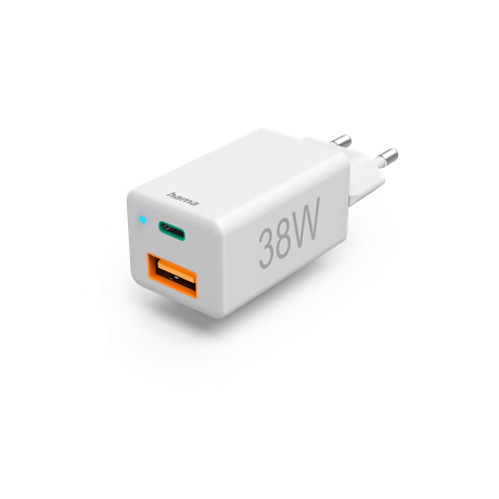 Hama 201640 HÁLÓZATI USB & TYPE-C TÖLTŐ, MINI "PD/QC" (38W) Hama 201640 HÁLÓZATI USB & TYPE-C TÖLTŐ, MINI "PD/QC" (38W)