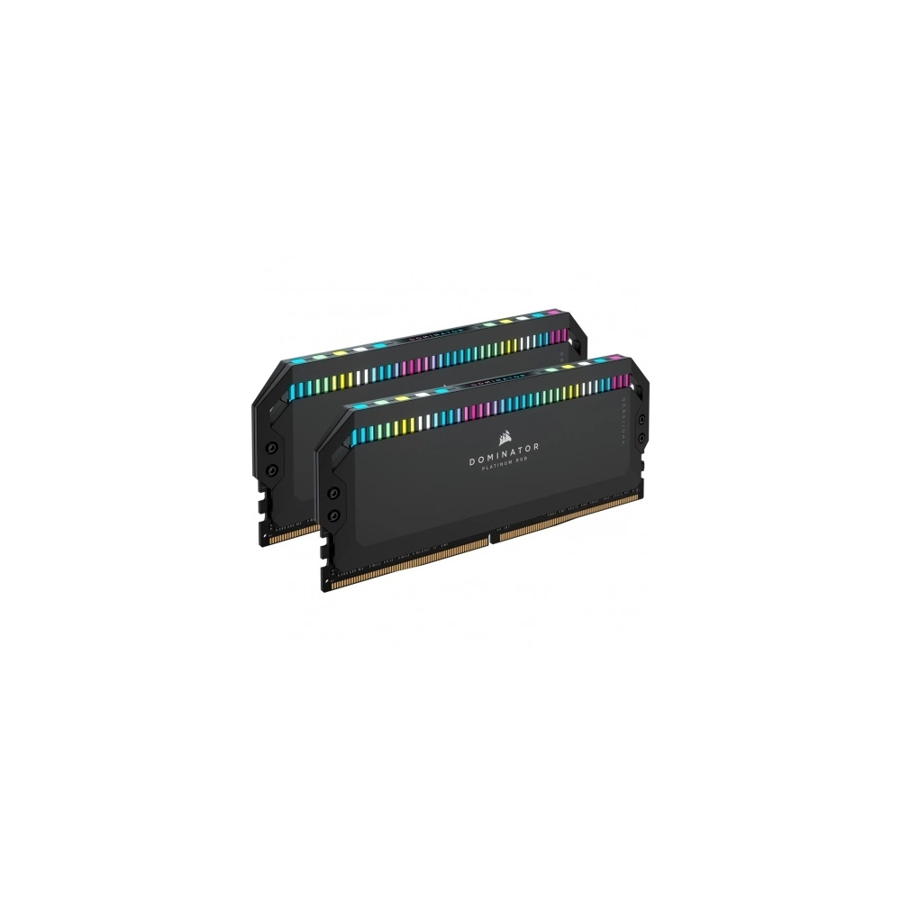 Corsair 32GB DDR5 6400MHz Kit(2x16GB) Dominator Platinum RGB Memória Fekete