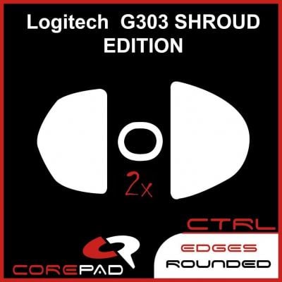 Corepad Skatez CTRL 612  Logitech G303 Shroud Edition egértalp (CSC6120)