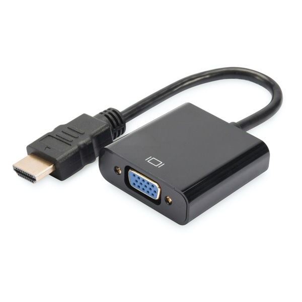 Digitus DA-70461 HDMI -> VGA átalakító fekete