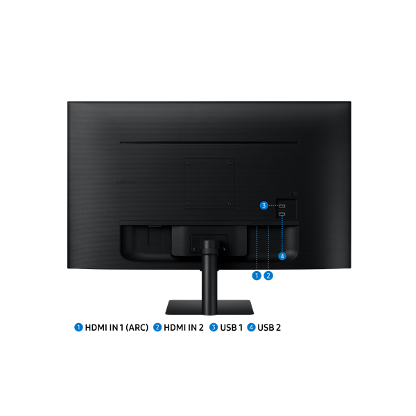Samsung LS27CM500EUXDU 27"M50C FHD Smart 16:9 Speaker fekete VA
