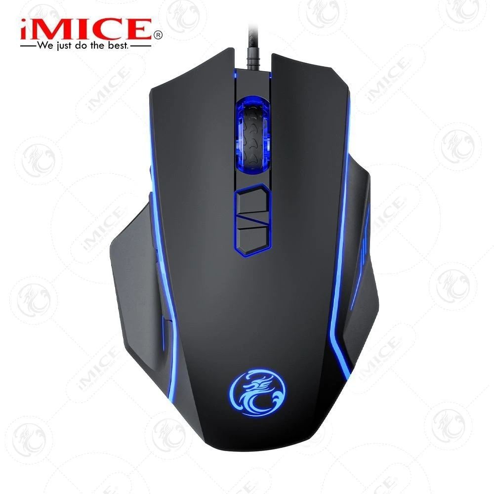 iMice X4 optikai Gaming egér fekete