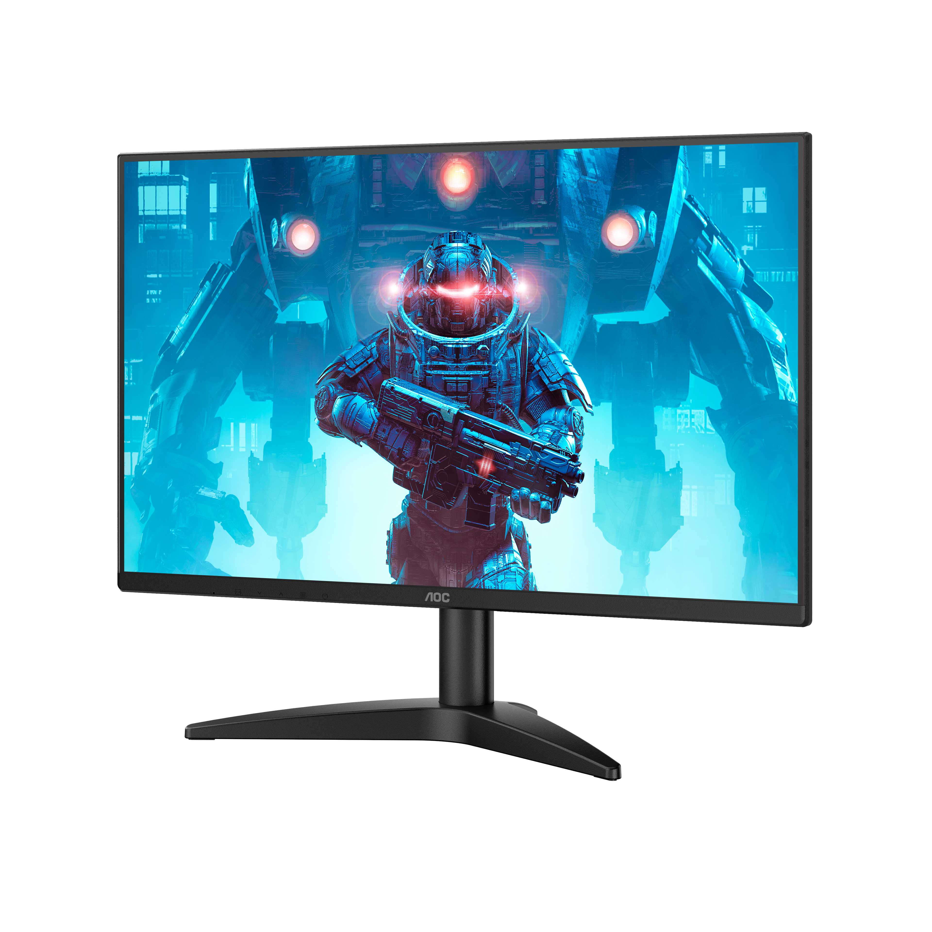 AOC 23,8" Q24B36X Monitor - 2560x1440, QHD, LED, IPS, 144Hz, 0,5ms, FreeSync, Gamer, Fekete