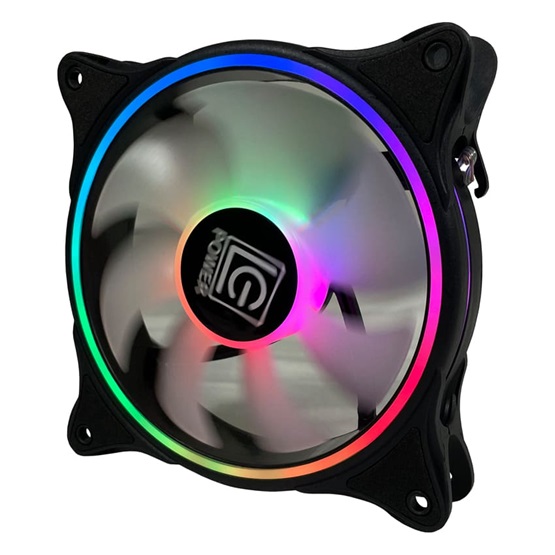  LC Power LC-CF-120-ARGB-B Hűtő ventilátor Fekete