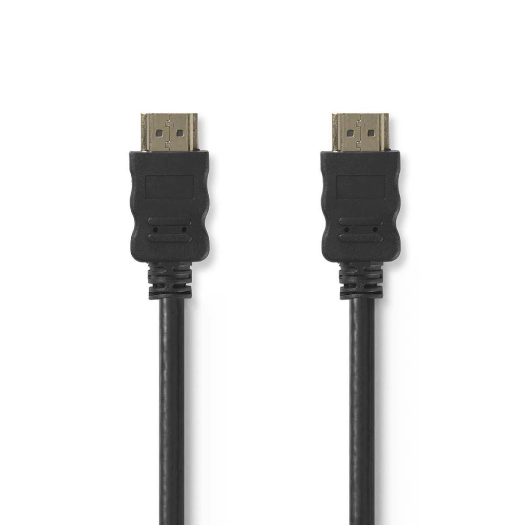 Nedis HDMI kábel HDMI csatlakozó - HDMI csatlakozó 3m fekete (CVGT34000BK30) Nedis HDMI kábel HDMI csatlakozó - HDMI csatlakozó 3m fekete (CVGT34000BK30)