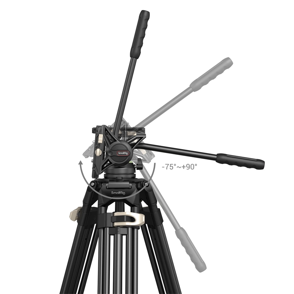 SMALLRIG AD-01 3751 Heavy-Duty Fluid Head Tripod
