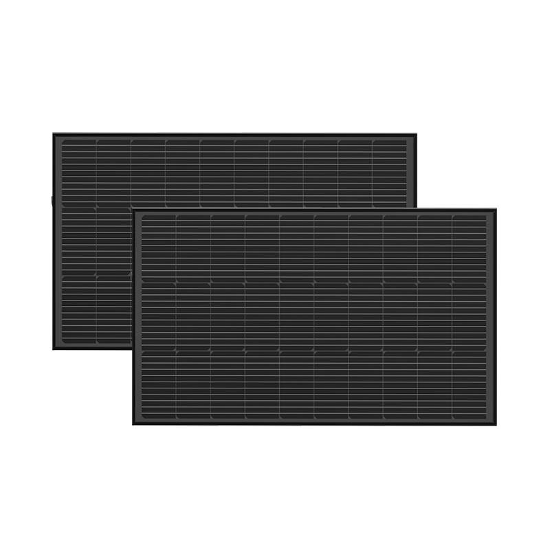 Napelem panel EcoFlow 2 db 100W (merev szerkezet) Napelem panel EcoFlow 2 db 100W (merev szerkezet)