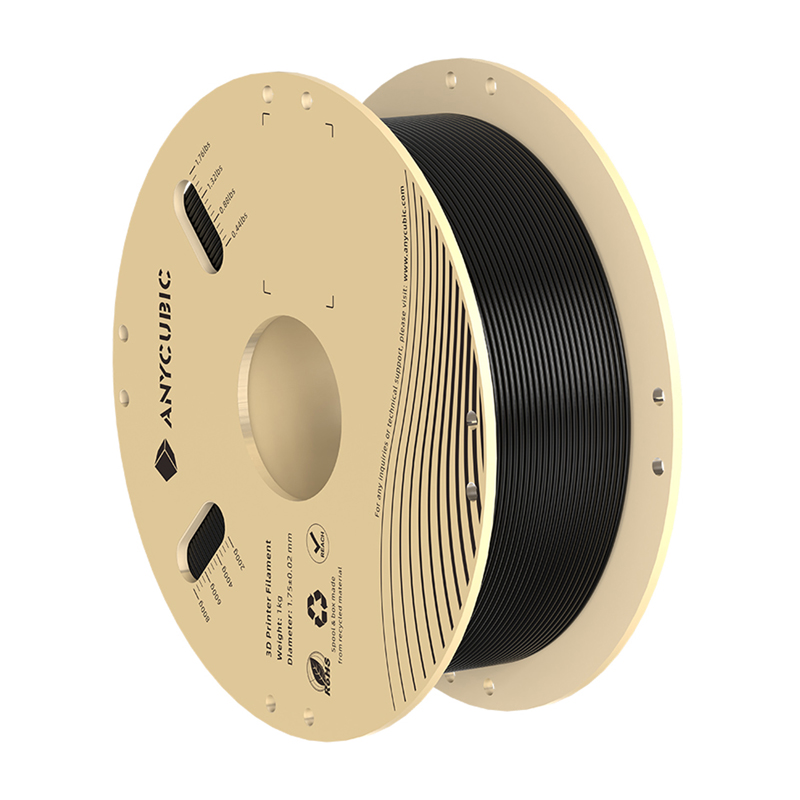 Anycubic PLA 1 KG Filament Fekete