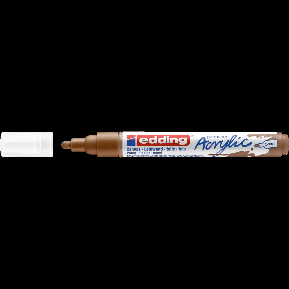 Edding 5100 Akril marker 2-3mm, mogyoró (7580245016)