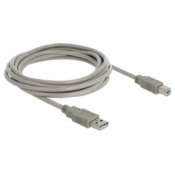 Delock 82216 USB 2.0 A-B apa/apa kábel 3 m Delock 82216 USB 2.0 A-B apa/apa kábel 3 m