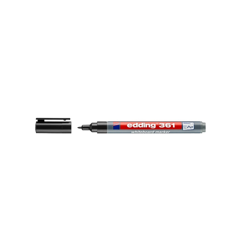Edding Táblamarker 1mm, kerek  361 fekete (7580146000)