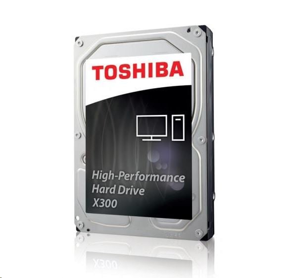 10TB Toshiba 3.5" X300 SATA merevlemez (HDWR11AEZSTA)