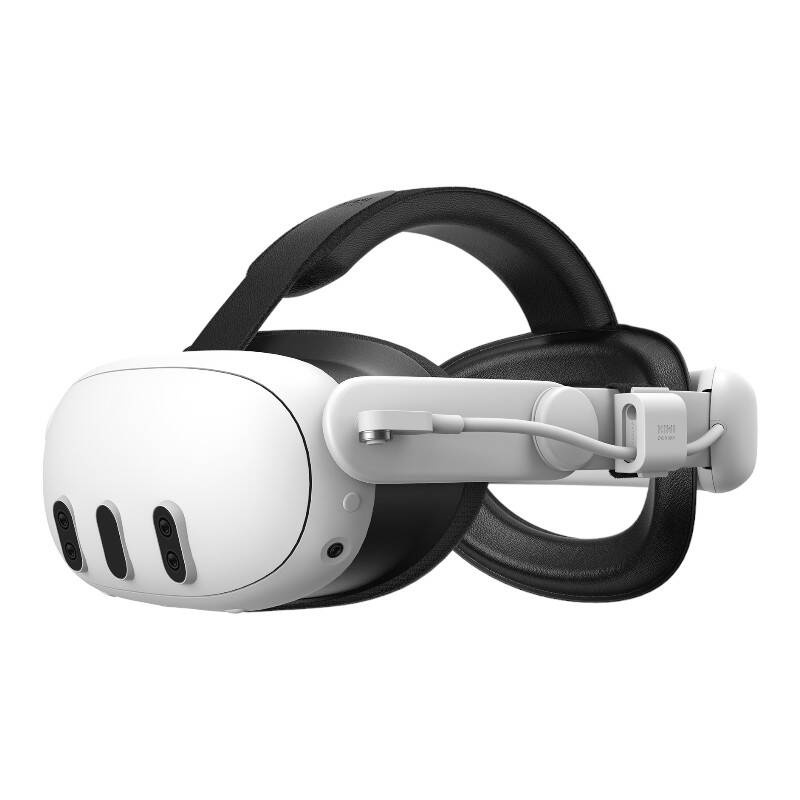 Kiwi Design Q31-SPCU Meta Quest 3 akkumulátoros fejpánt fehér 