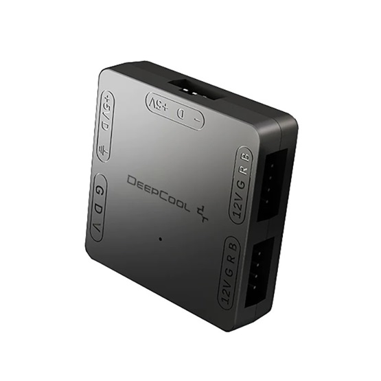  DeepCool  DP-FRGB-CHUB5-12V RGB Convertor - 5V ADD-RGB to 12V RGB transfer hub  