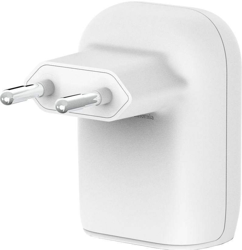 Belkin BoostCharge Dual adapter PPS 37W fehér (WCB007vfWH)