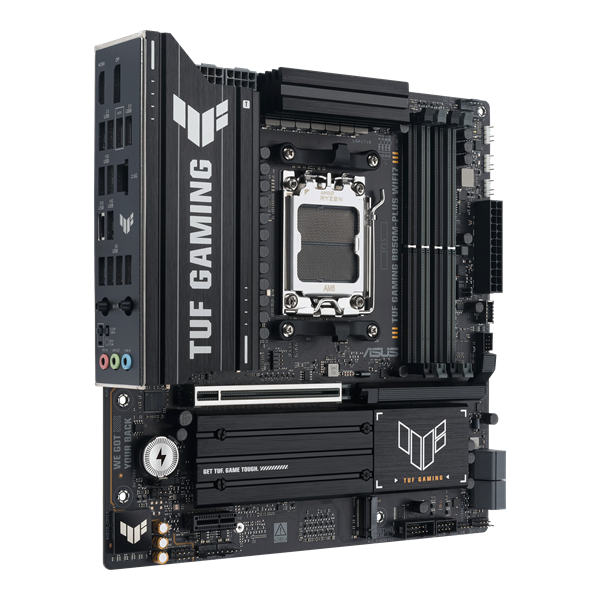 ASUS AM5 TUF GAMING B850M-PLUS WIFI7 AMD B850 mATX Alaplap