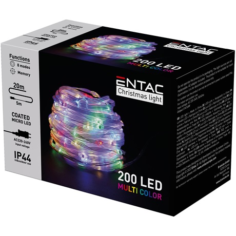 Entac ECML-200-MC PVC BEVONATÚ MICRO LED 200 MC