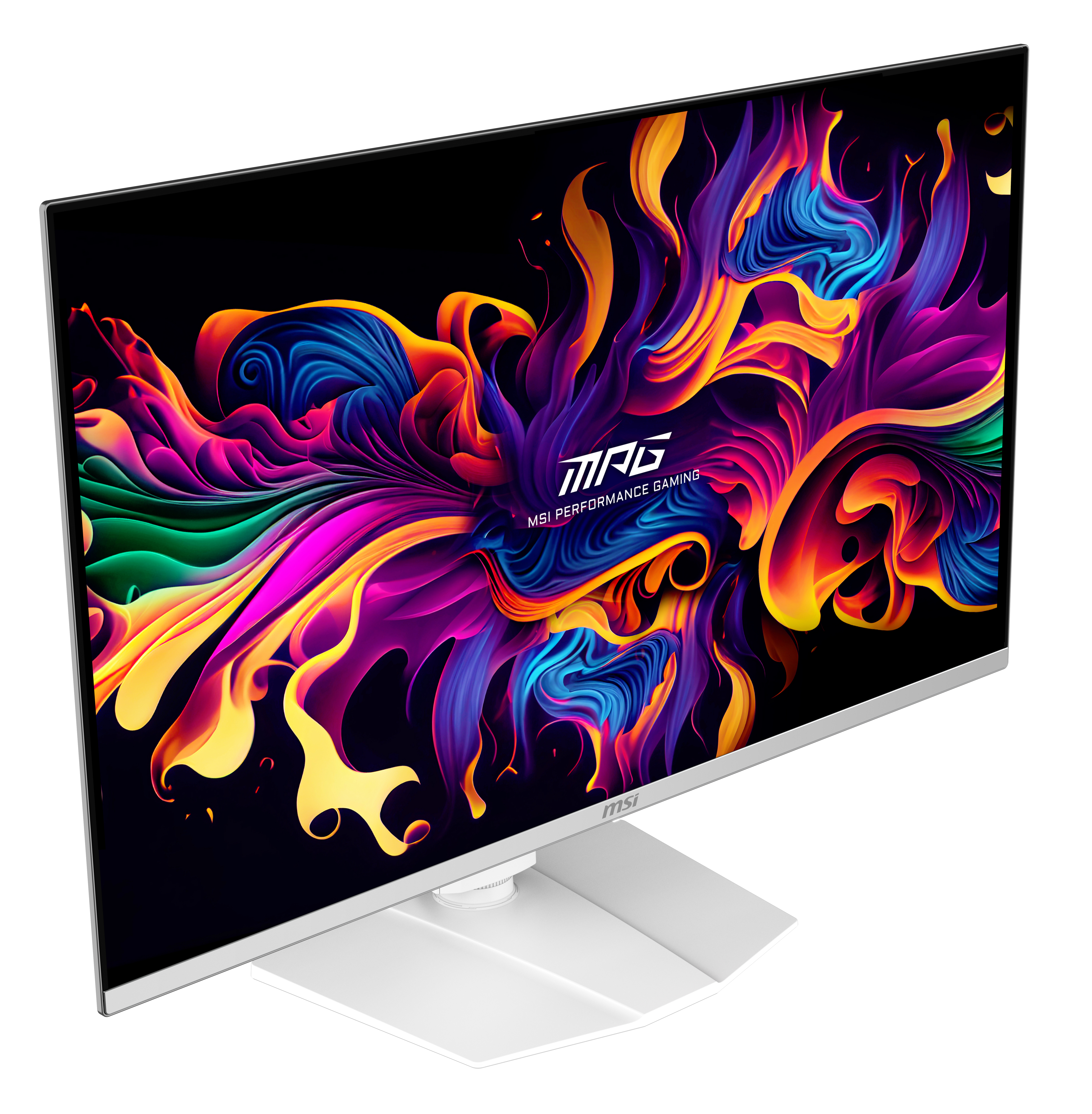 MSI  31,5" MPG 321URXW QD-OLED  Monitor - 3840x2160, UHD, 240Hz, Gamer, Ezüst