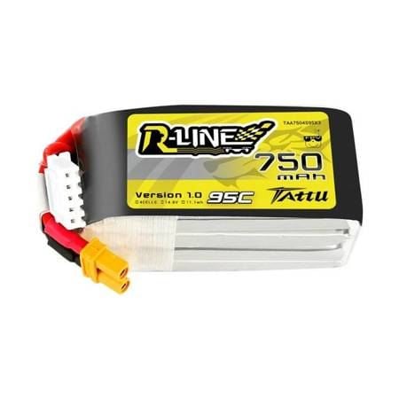 Tattu R-Line 750mAh 14.8V 95C 4S1P akkumulátor (TAA7504S95X3) Tattu R-Line 750mAh 14.8V 95C 4S1P akkumulátor (TAA7504S95X3)