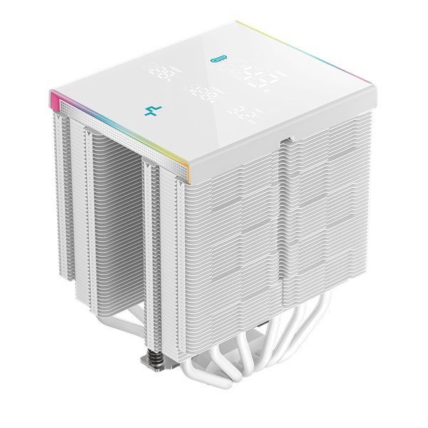 DeepCool  AK620 DIGITAL PRO WH  25 dB; max, 103,45 m3/h; 4pin csatlakozó CPU Cooler Fehér 