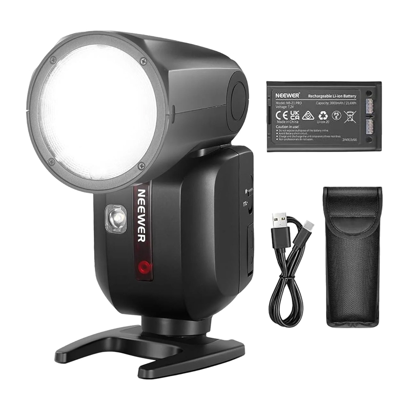 Neewer Z2-C TTL Speedlite vakufény Canon fényképezőgépekhez