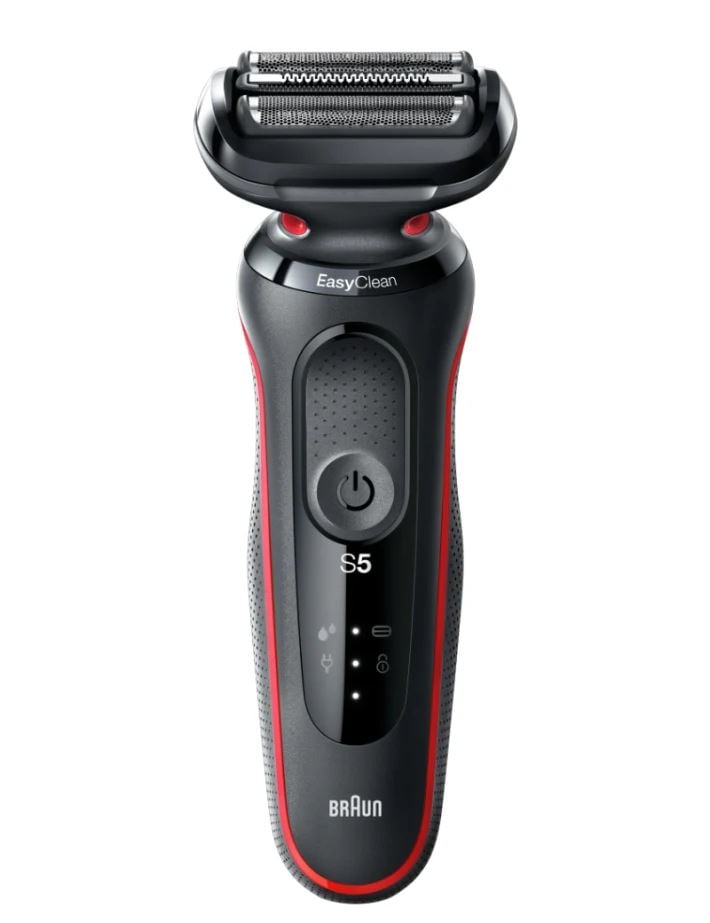 Braun Series 5 51-R1000s Wet&Dry borotva fekete-piros