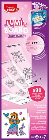 MAPED CREATIV Lumi Board   kiegészítő sablon tündérmese Kreatív rajzkészlet
