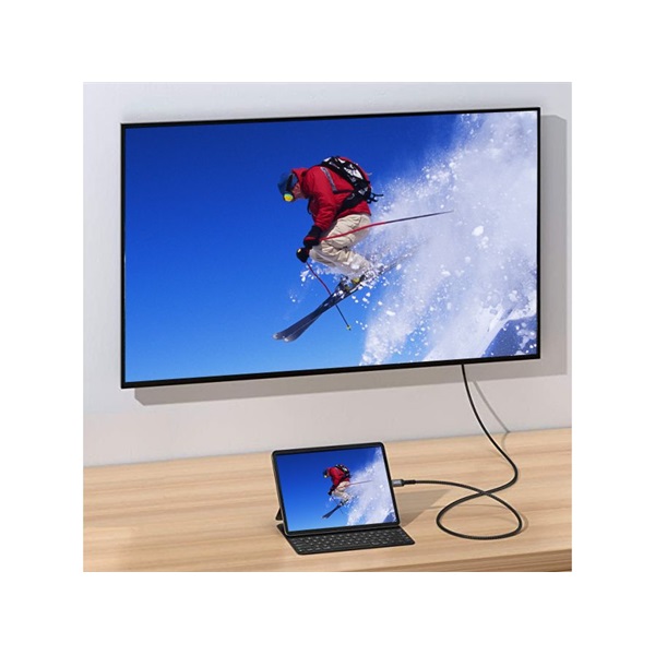 Equip Kábel   133412 USB-C to HDMI  apa/apa 4K/30Hz műanyag burkolat  2m