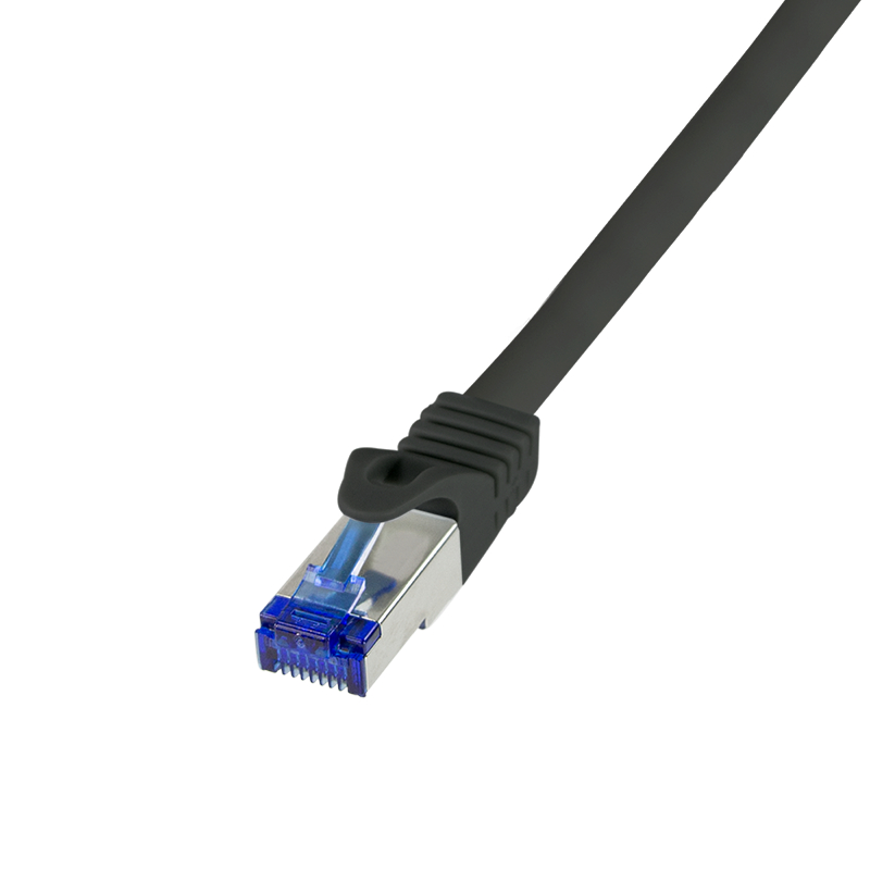 Logilink Patch kábel Ultraflex, Cat.6A, S/FTP, fekete, 2 m (C6A053S)