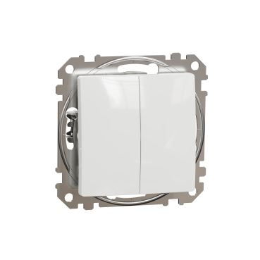 Schneider 106+6 SDD kettős váltókapcsoló fehér (SDD111108) Schneider 106+6 SDD kettős váltókapcsoló fehér (SDD111108)