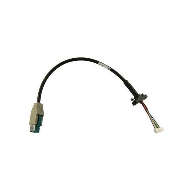 Zebra VC80 vonalkódolvasó USB bllentyűzet kábel 22cm (CBL-VC80-KBUS1-01)
