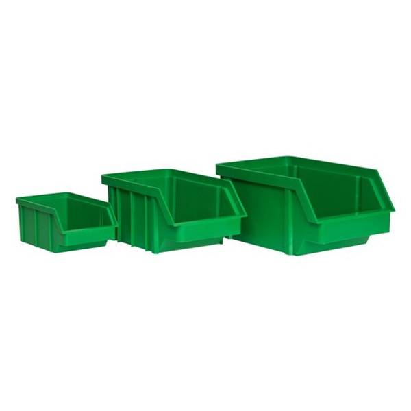 Stalflex BIN-S-G kis méretű tárolódoboz Zöld