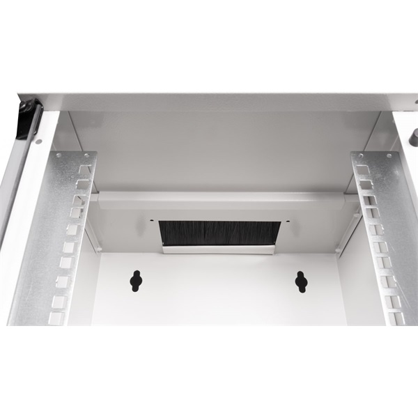 Equip Fali Rackszekrény  EWM-06-3030-B 10" 6U 300x300mm lapra szerelt Szürke 
