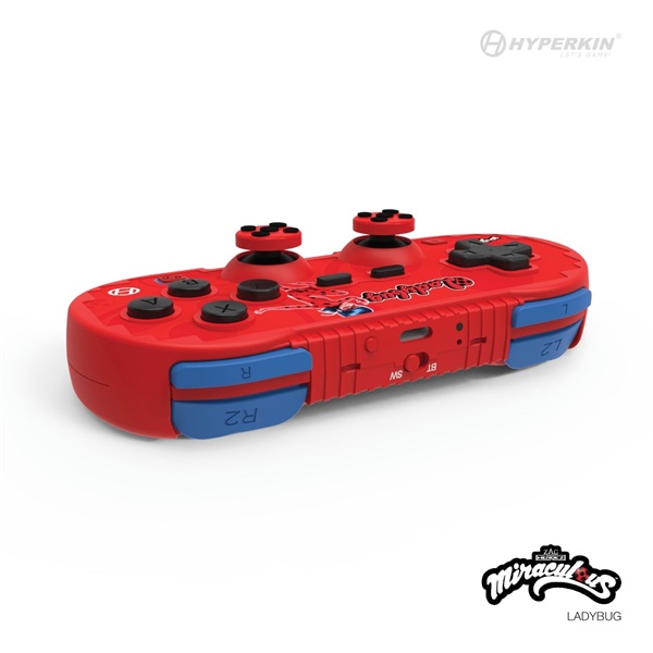 HYPERKIN Pixel Art Miraculous Nintendo Switch/PC/Mac/Android "Katicabogár" BT kontroller
