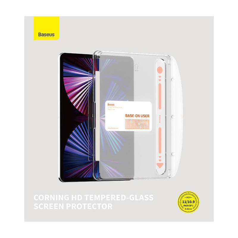 Tempered Glass Baseus Screen Protector for Pad Pro 11" (2018/2020/2021/2022)/Pad Air4/Air5 10.9"