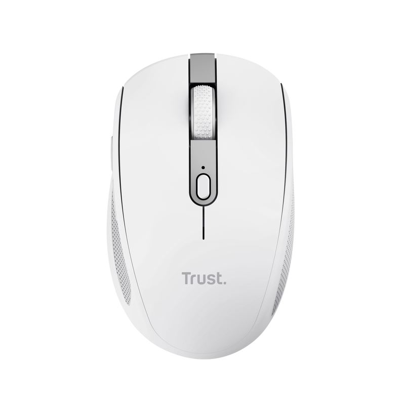 Trust Ozaa vezeték nélküli (2.4GHz, Bluetooth) egér fehér Trust Ozaa vezeték nélküli (2.4GHz, Bluetooth) egér fehér