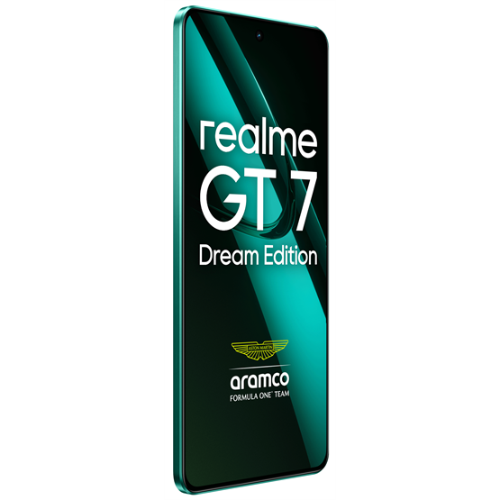 Realme GT 7 Dream Edition 512GB DualSIM Okostelefon Aston Martin zöld