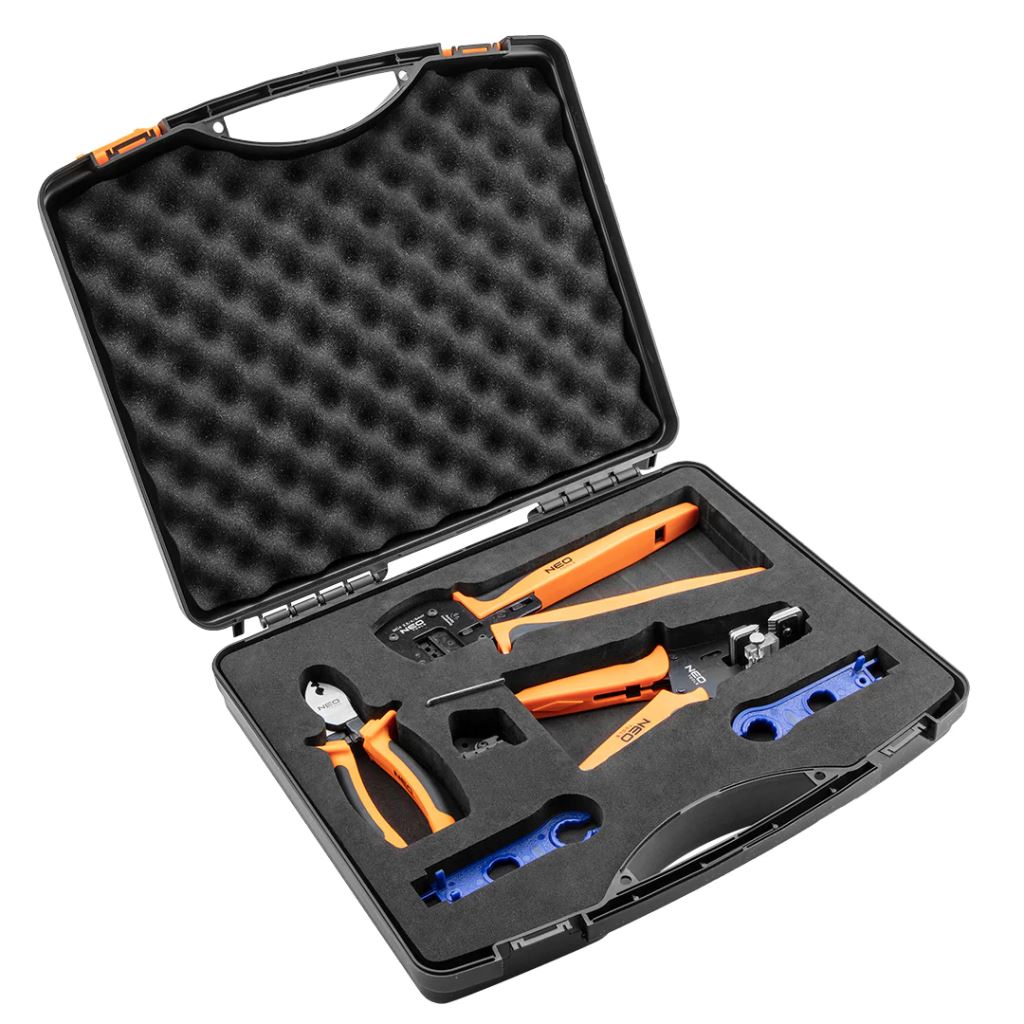 NEO Tools napelem szerelő szerszámkészlet kofferben 5db (01-559)