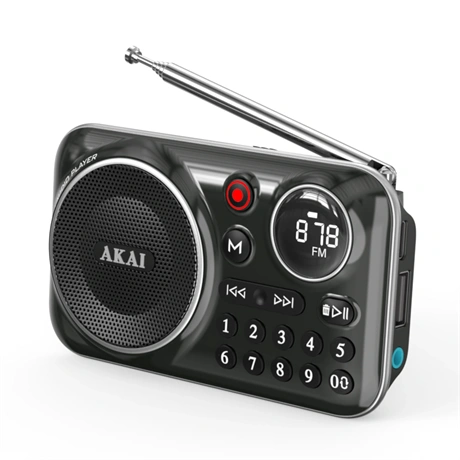 Akai APR-500BK FM rádió Audió lejátszó