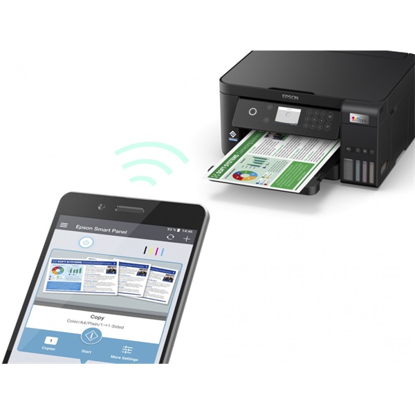 Epson L6260 EcoTank multifunkciós nyomtató fekete (C11CJ62402)