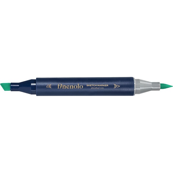 Deli Finenolo 53 - Turquoise Green kétvégű permanent ART marker Deli Finenolo 53 - Turquoise Green kétvégű permanent ART marker