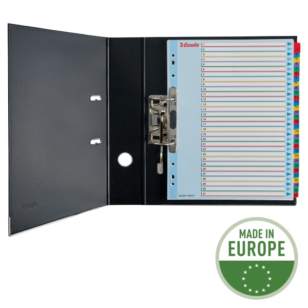 Esselte A4 újraírható 1-31 regiszter