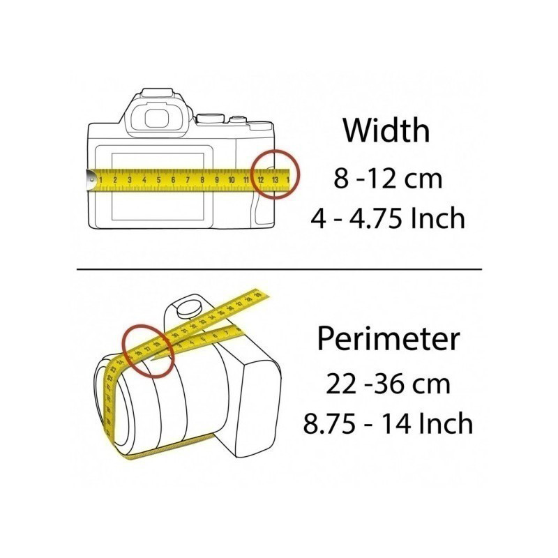 Miggö párnázott védőburkolat és csuklópánt MILC méretű gépekhez, fekete