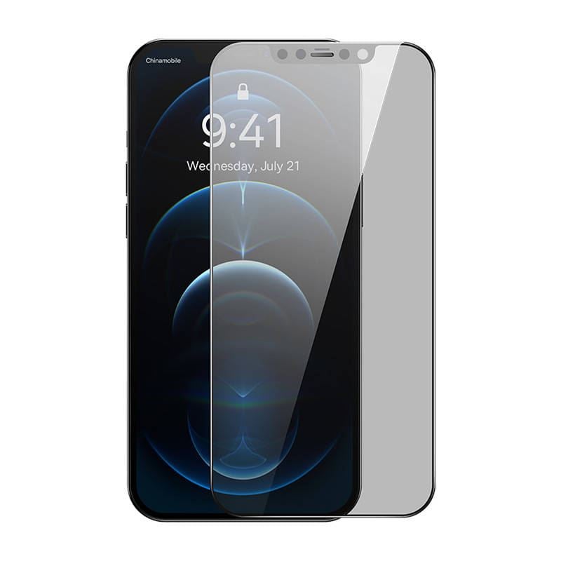 Baseus iPhone 12 Pro Max Privatizációs szűrős üvegfólia, 0.3 mm (SGQP051202) Baseus iPhone 12 Pro Max Privatizációs szűrős üvegfólia, 0.3 mm (SGQP051202)